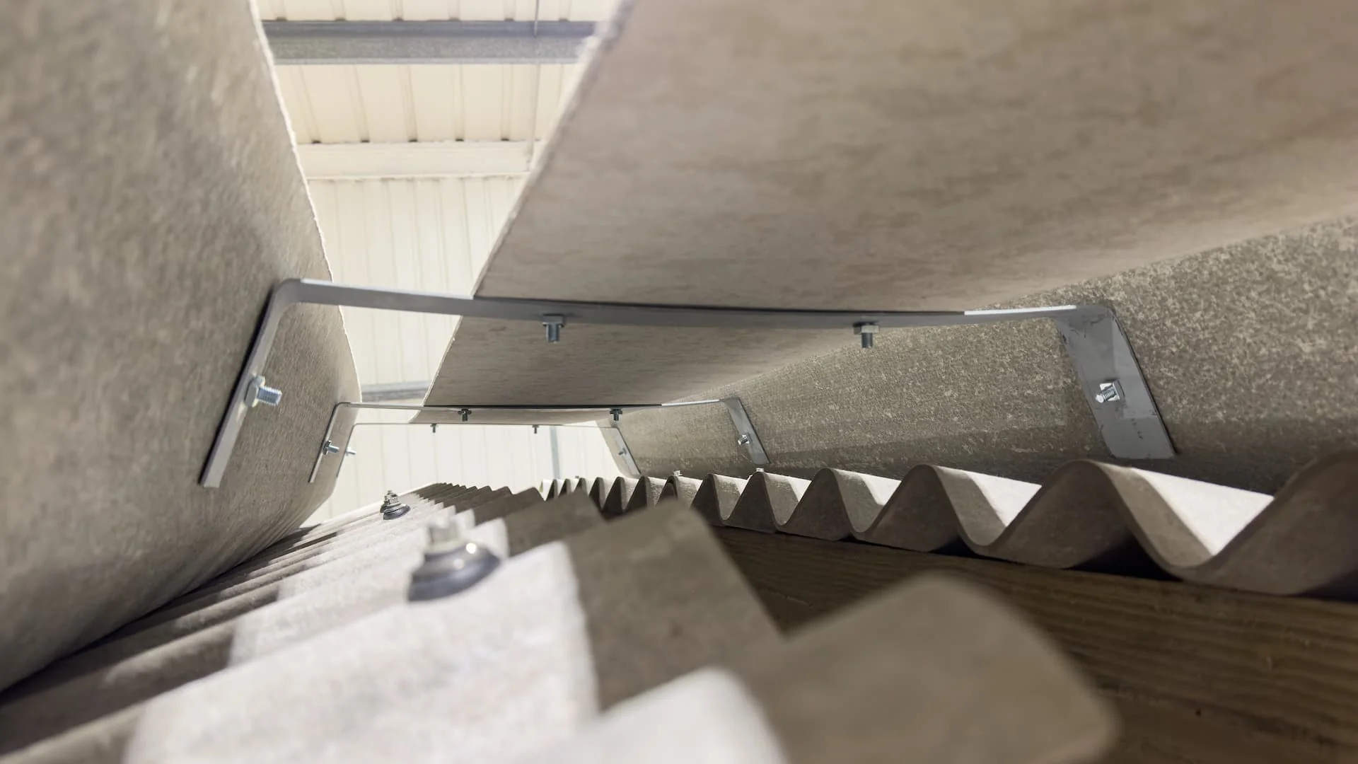 Open Protected Ridge Fibre Cement in Natural Grey - Image 3