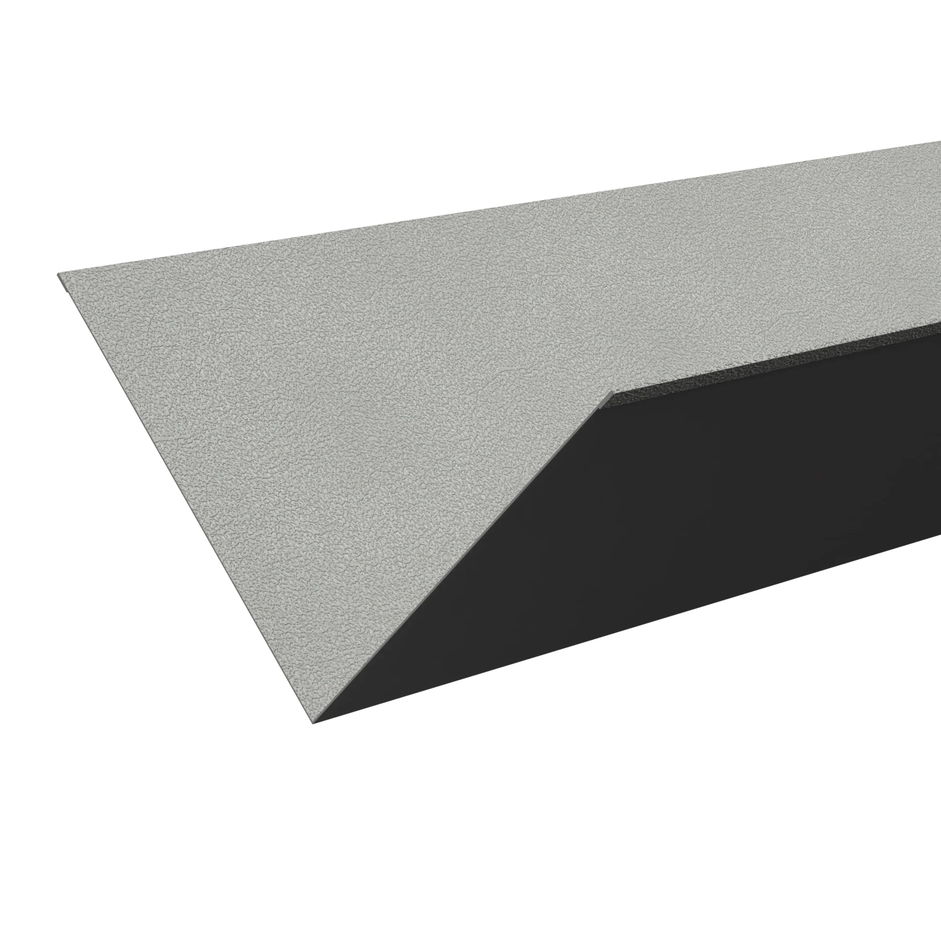 90° Internal Corner Barge Flashings 3m PVC Plastisol - Image 3