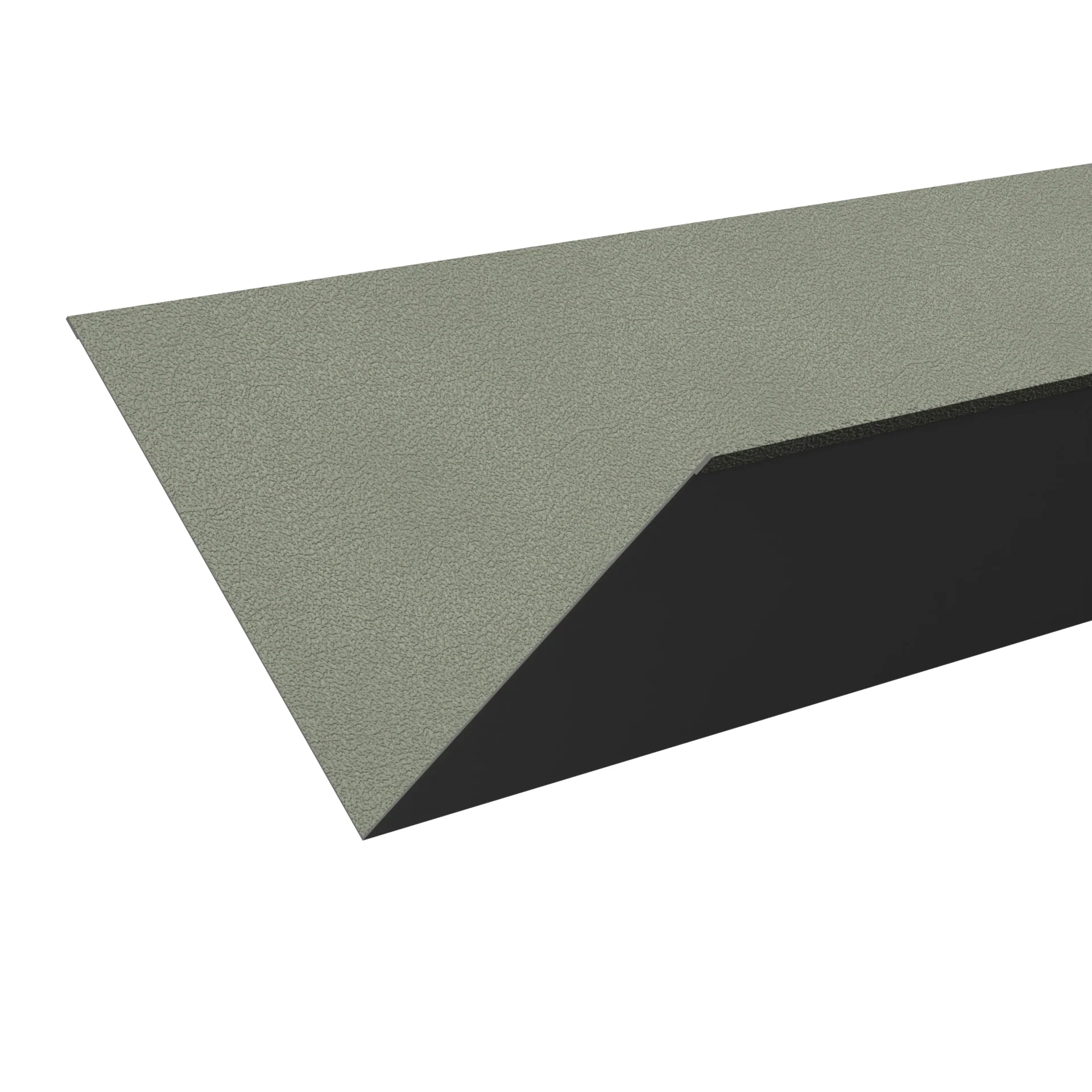 90° Internal Corner Barge Flashings 3m PVC Plastisol - Image 6