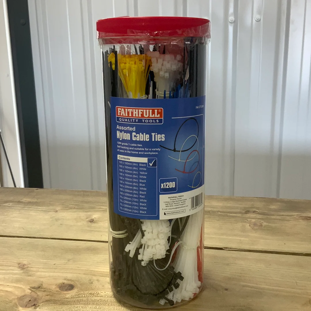 Assorted Nylon Cable Ties