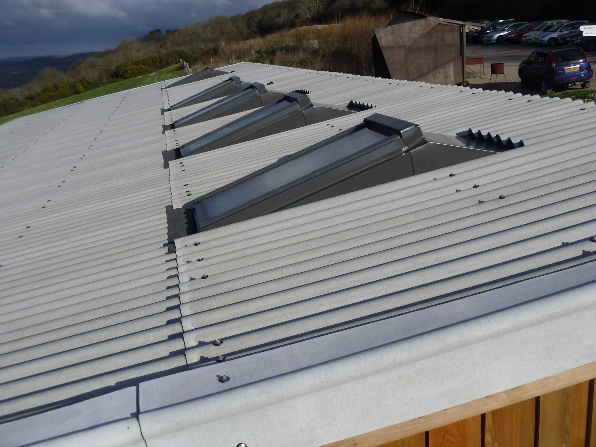 Fibre Cement Roof Sheet Big 6 Natural Grey - Image 7