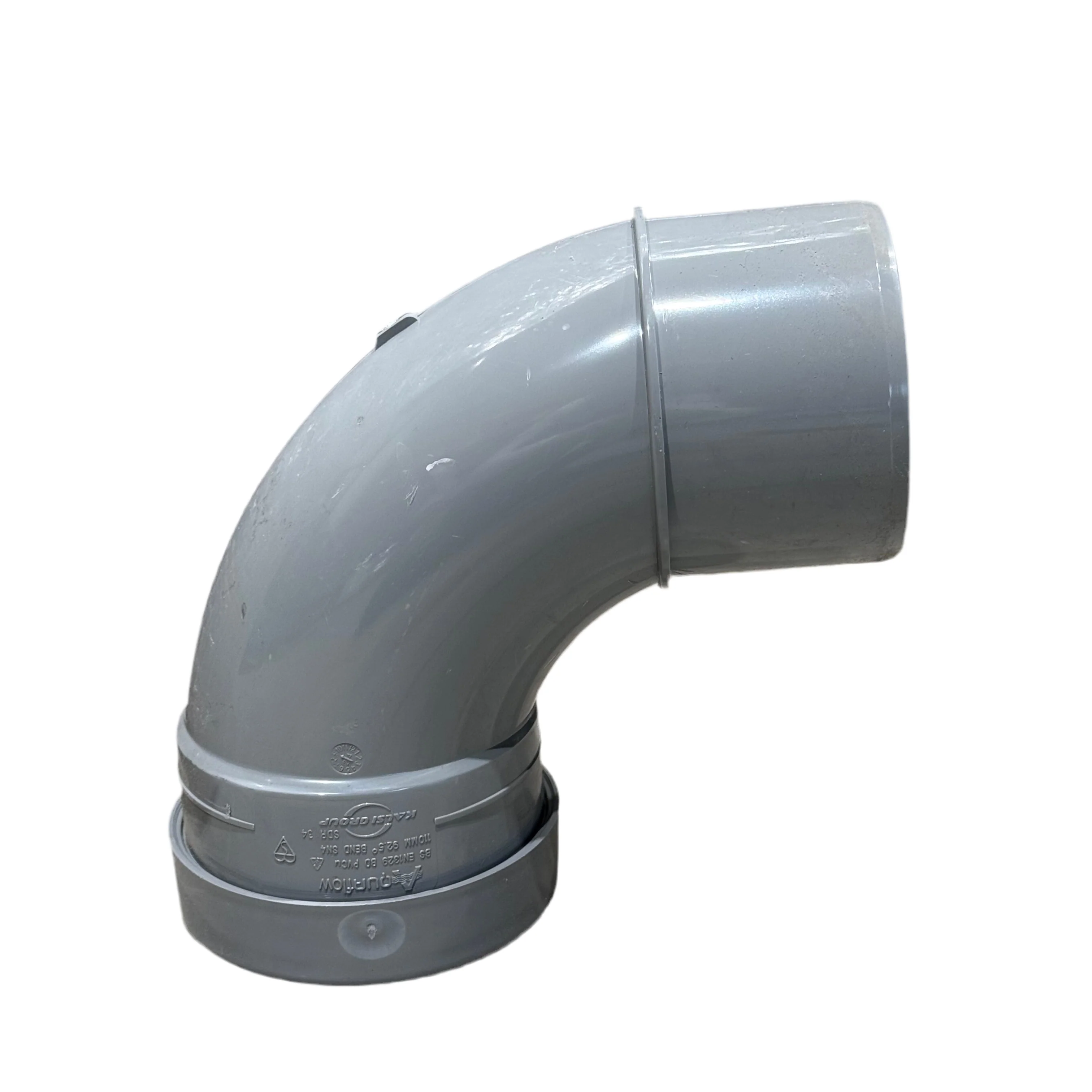 Briarwood Industrial 110mm 92.5 Dg Downpipe Bend Single Socket