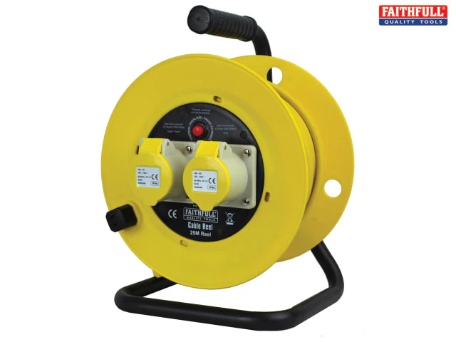 Cable Reel 110v 25m 16a (1.5mm cable)