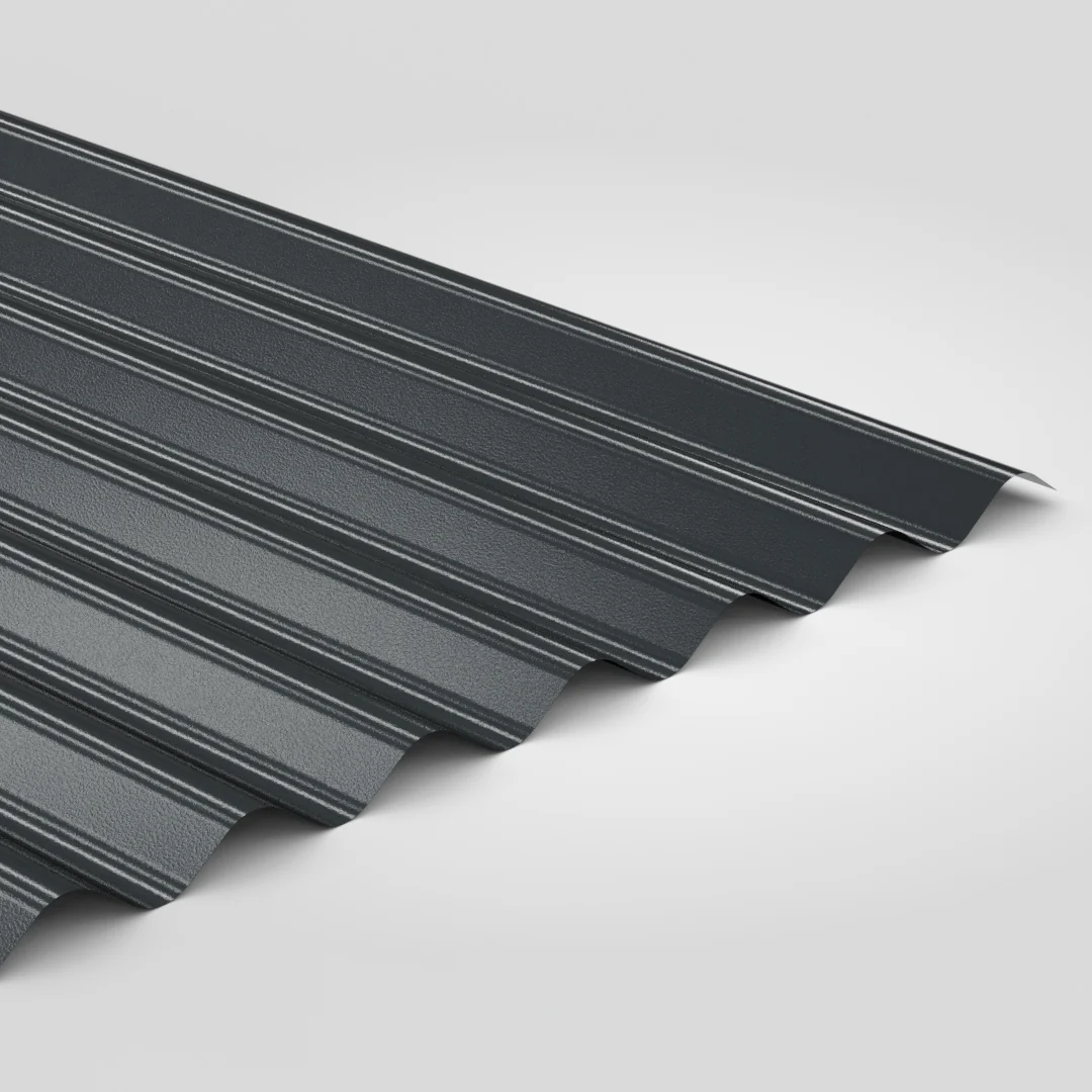 13/3 Corrugated PVC Plastisol Coated Roof Sheet - Image 5