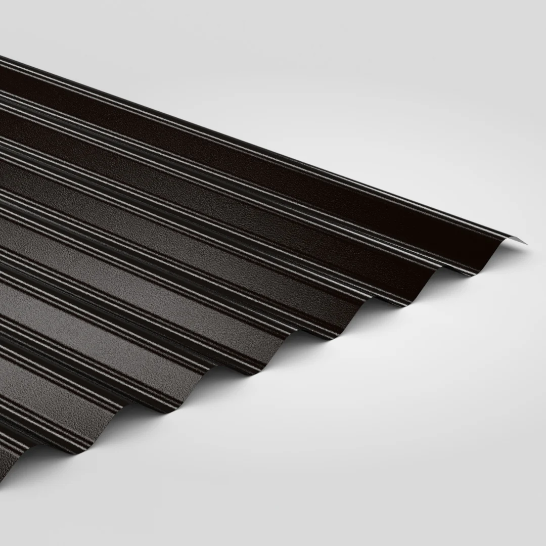 13/3 Corrugated PVC Plastisol Coated Roof Sheet - Image 9