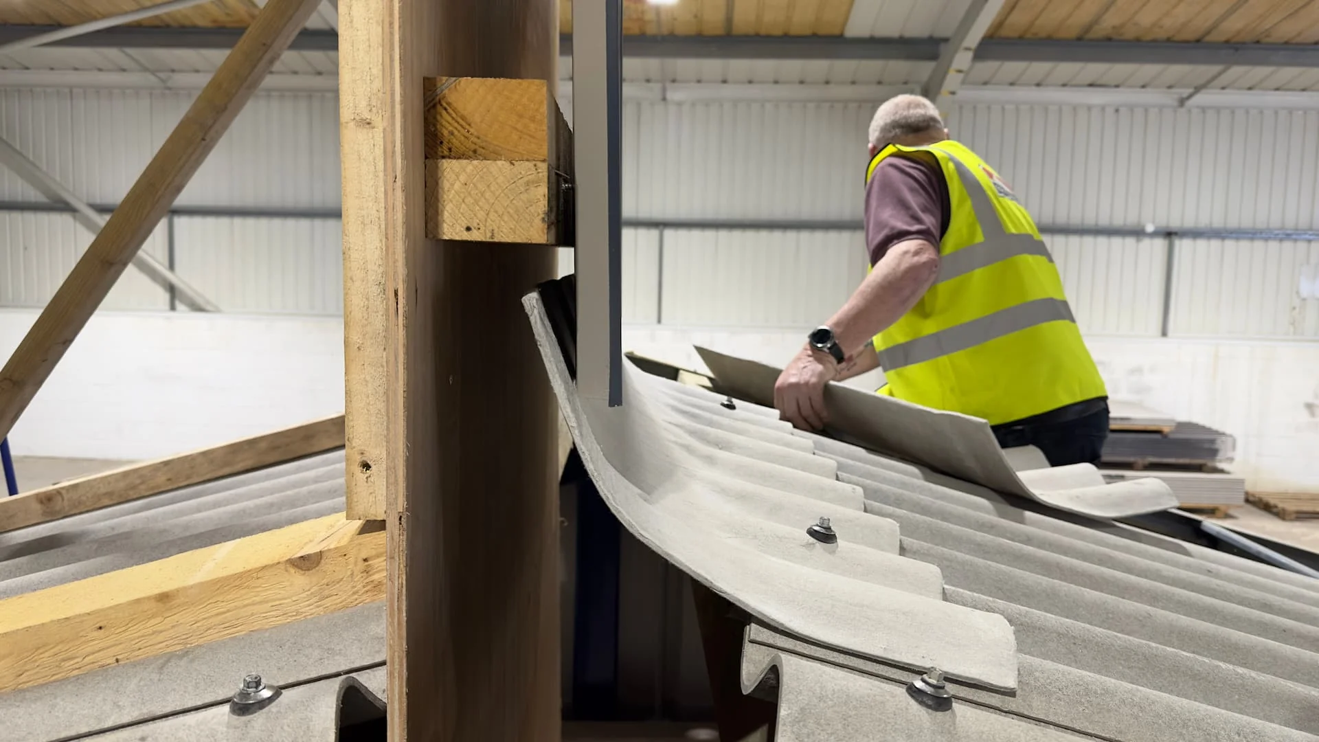 Apron Flashing Fibre Cement for Big 6 Natural Grey - Image 4