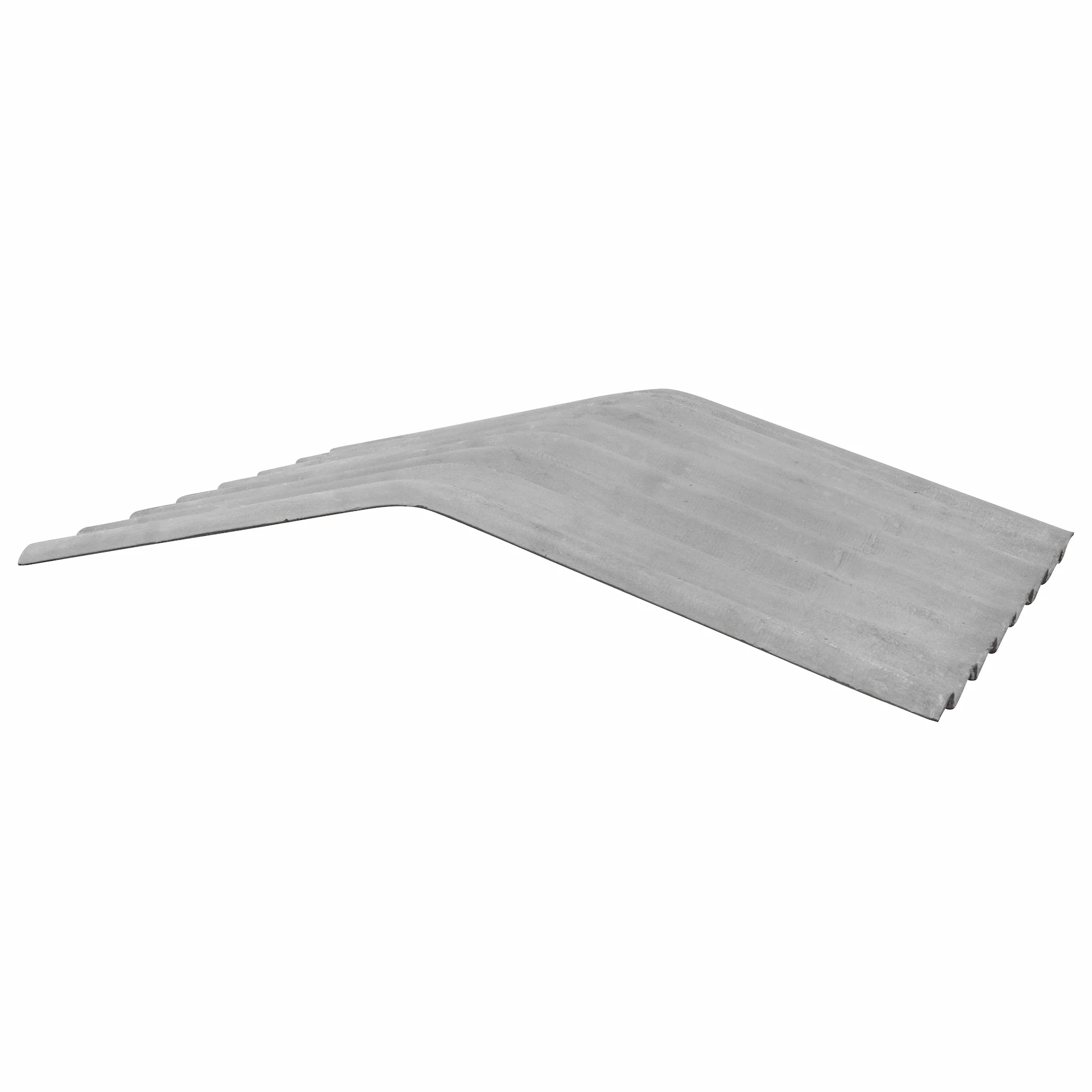 Cranked Crown Big 6 Fibre Cement Ridge Natural Grey - Image 12