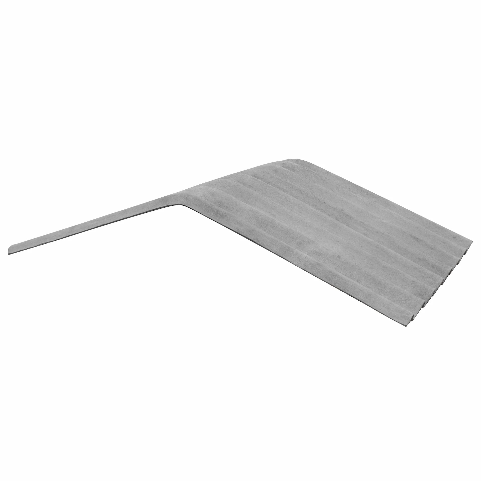 Cranked Crown Big 6 Fibre Cement Ridge Natural Grey - Image 14