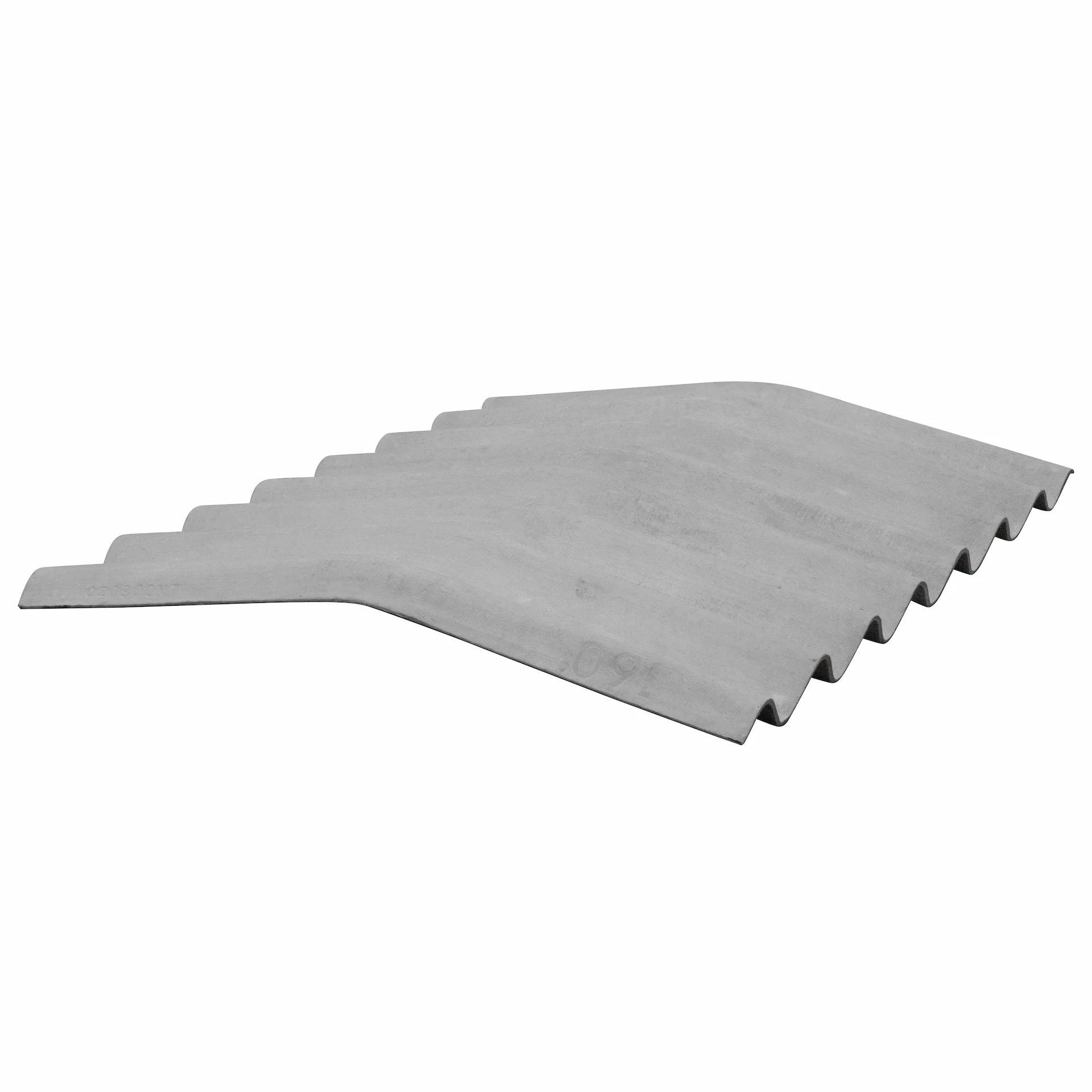 Cranked Crown Big 6 Fibre Cement Ridge Natural Grey - Image 5