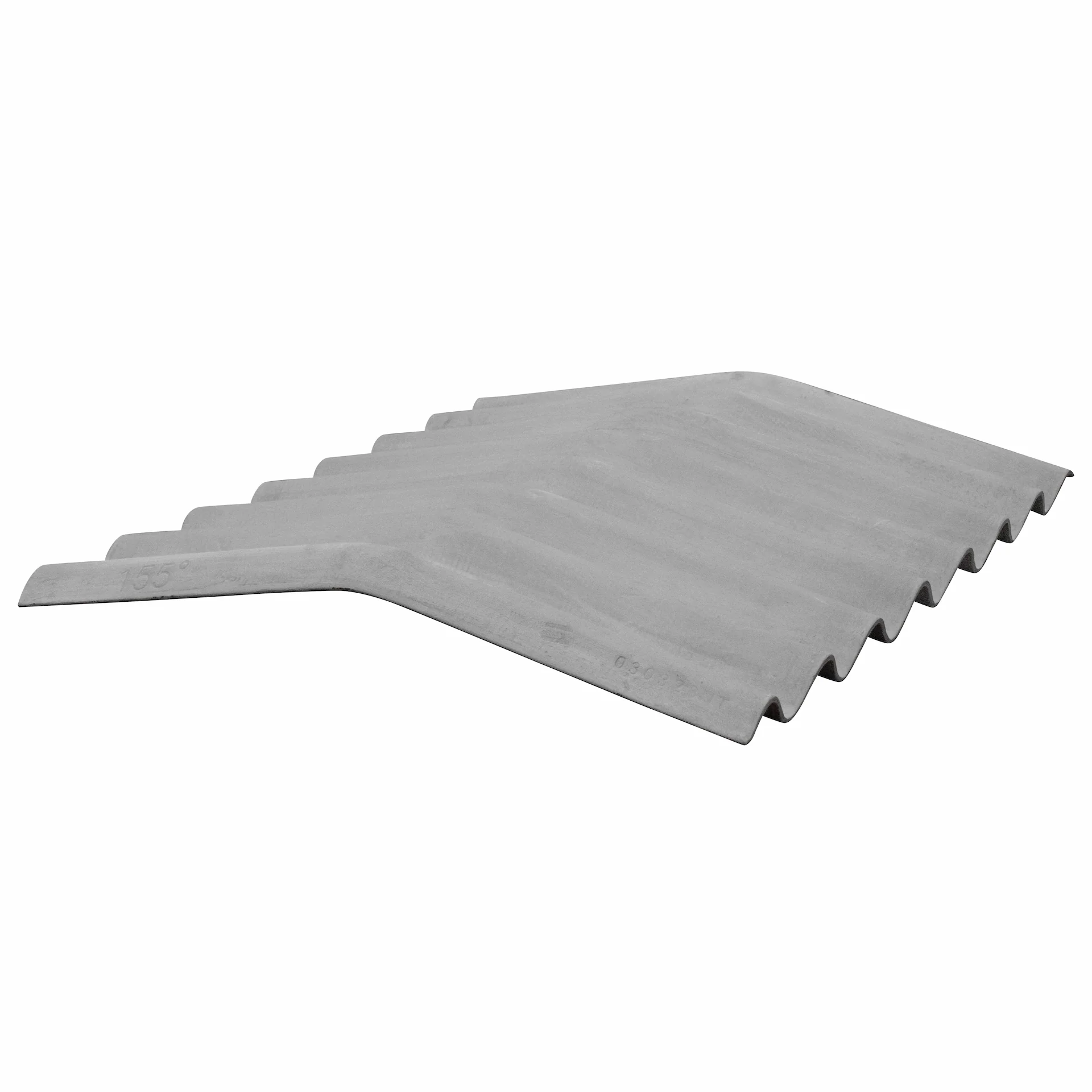 Cranked Crown Big 6 Fibre Cement Ridge Natural Grey - Image 6