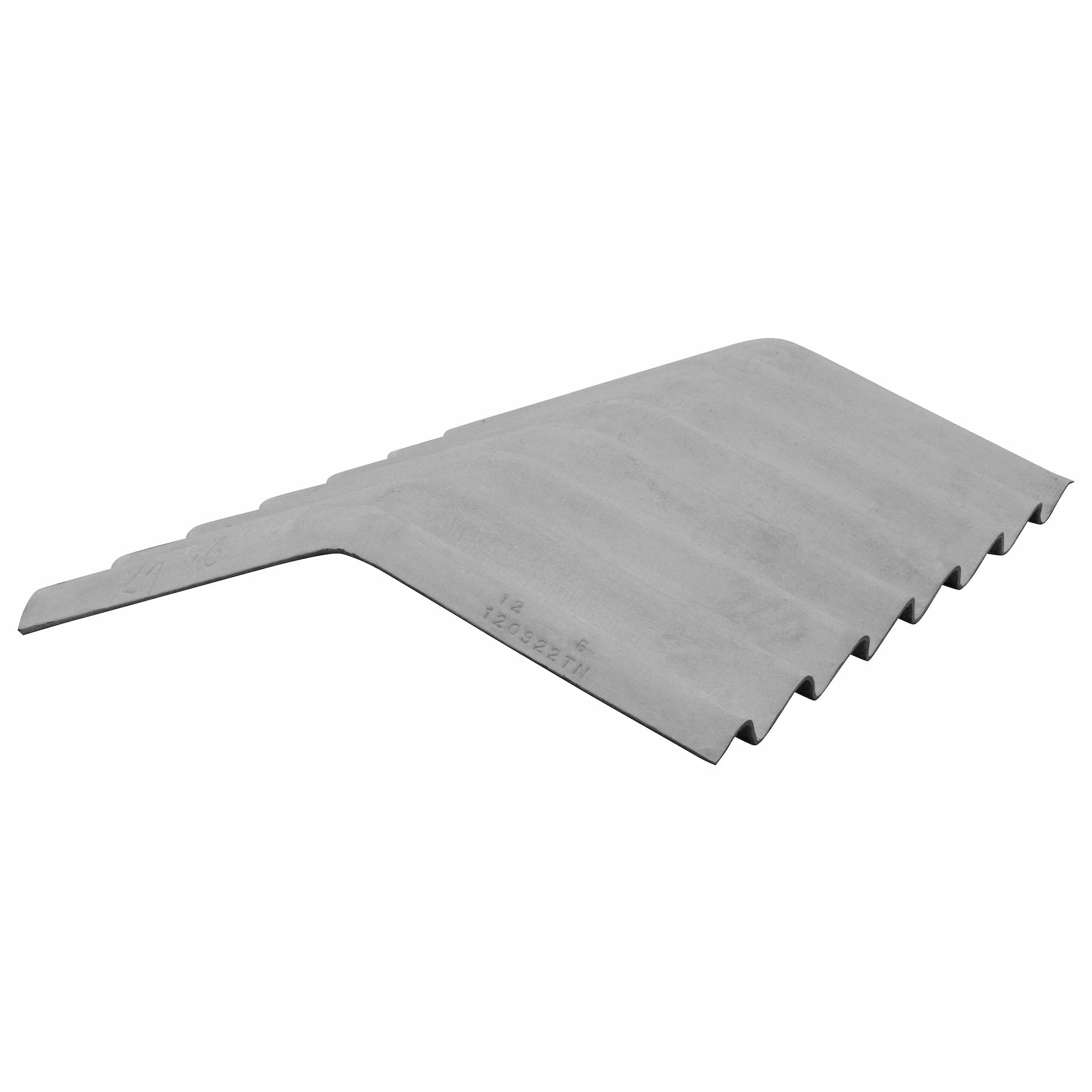 Cranked Crown Big 6 Fibre Cement Ridge Natural Grey - Image 9