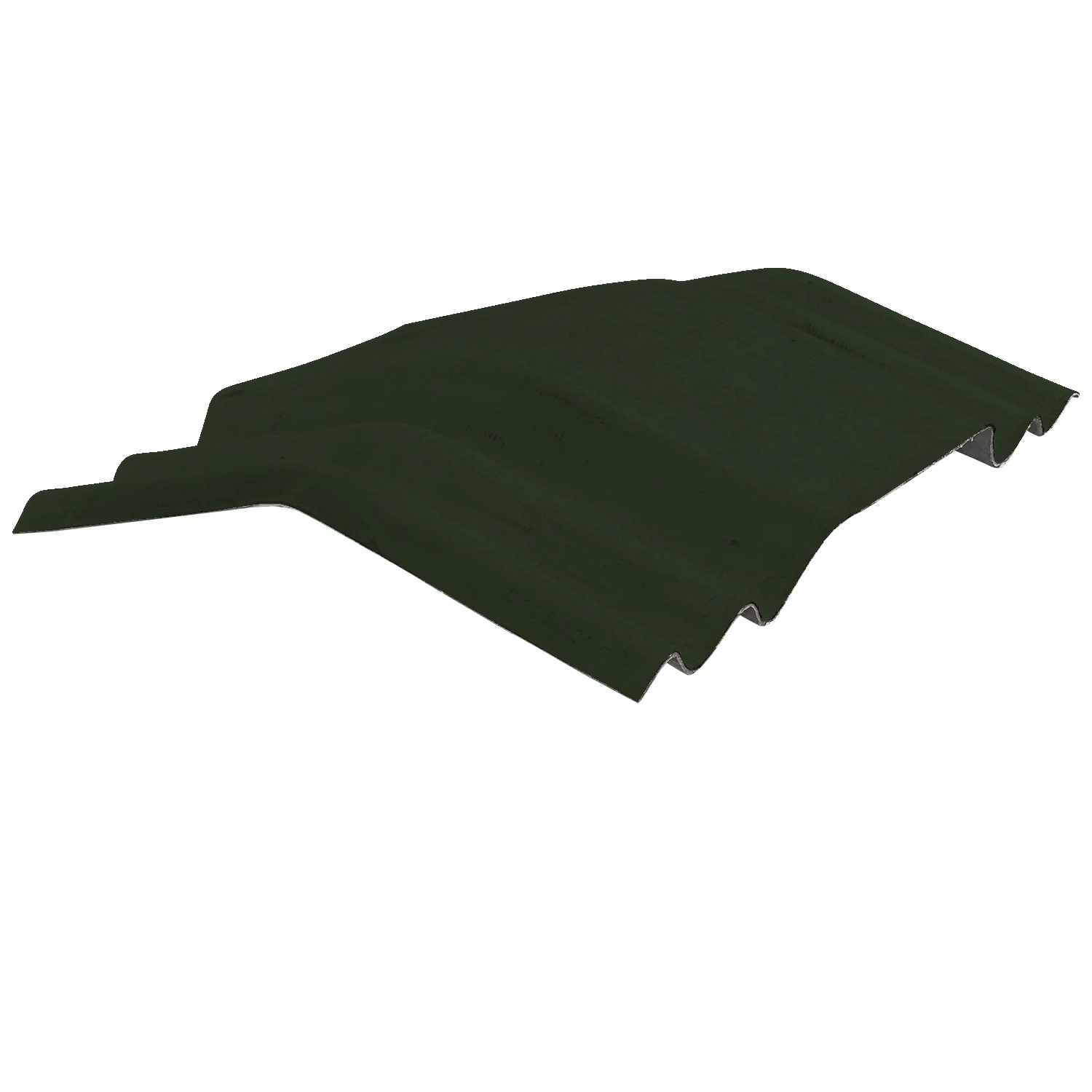 Vented Big 6 Fibre Cement Ridge Juniper Green - Image 2