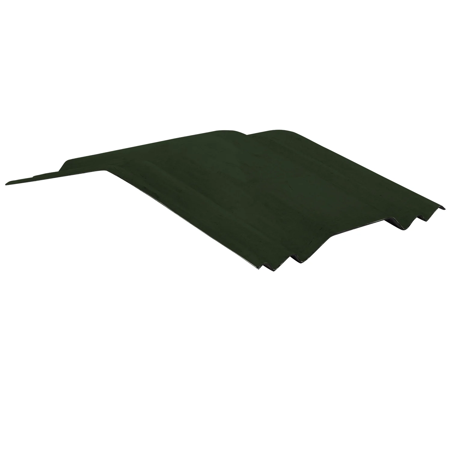 Vented Big 6 Fibre Cement Ridge Juniper Green - Image 3