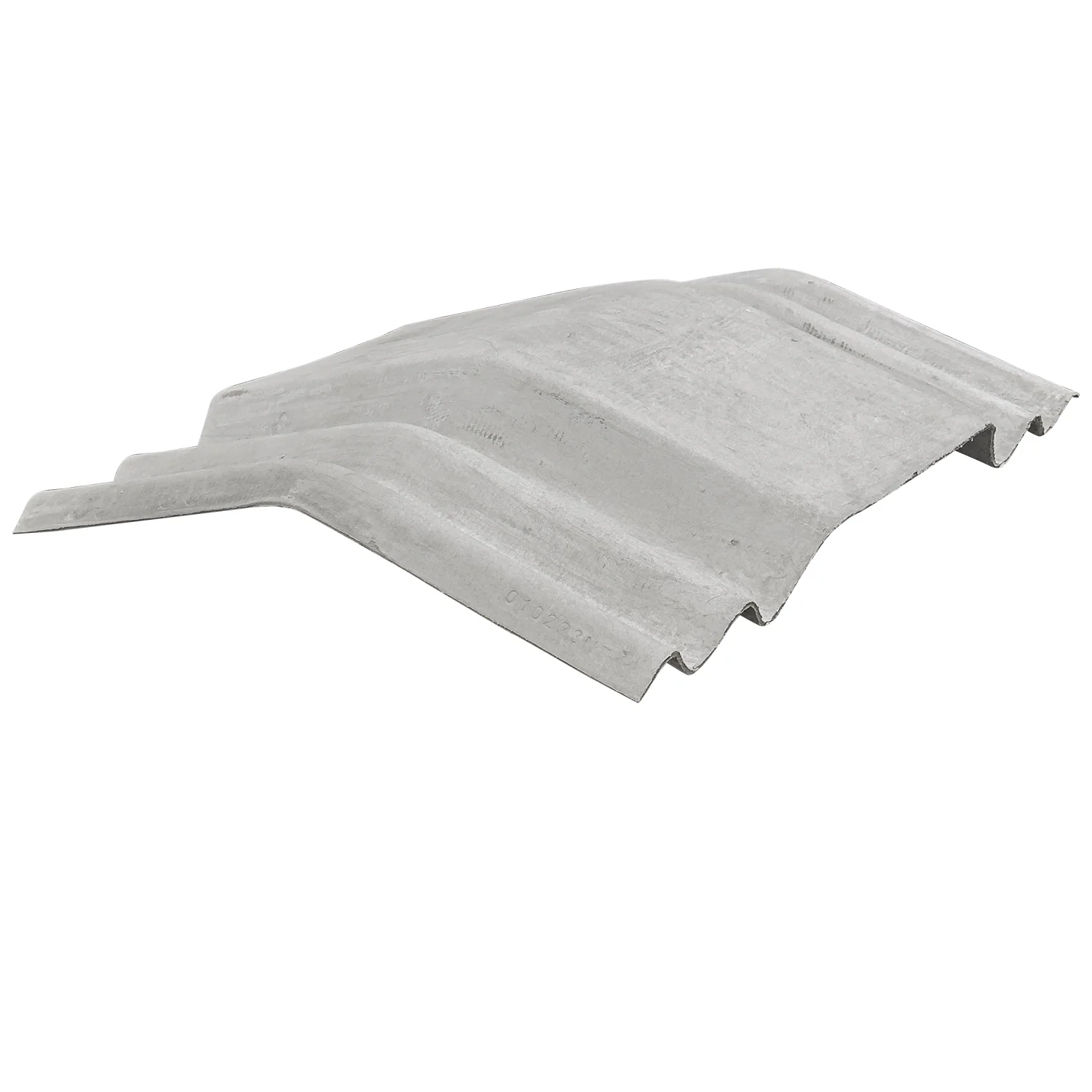 Vented Big 6 Fibre Cement Ridge Natural Grey - Image 2