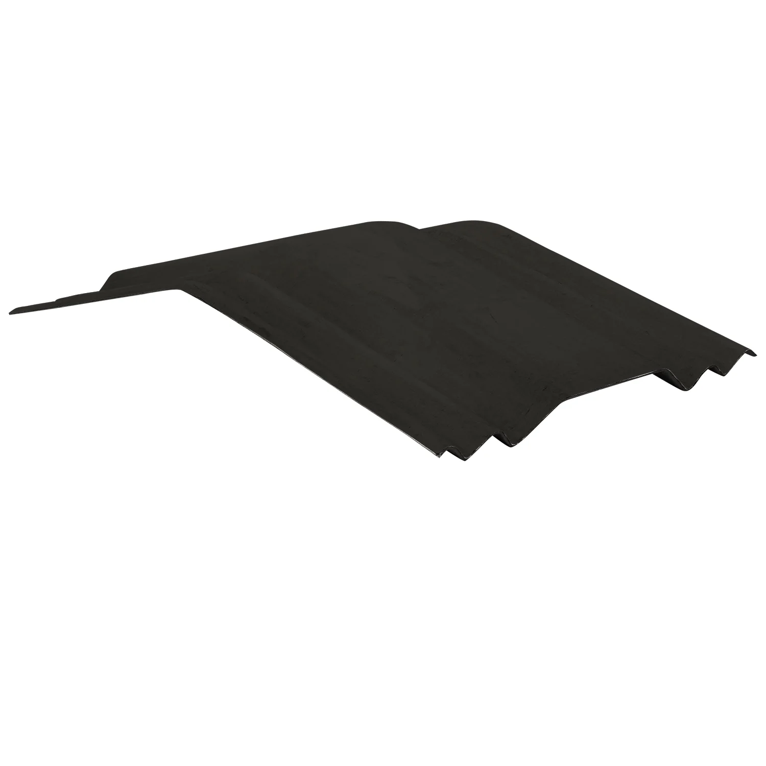 Vented Big 6 Fibre Cement Ridge Van Dyke Brown - Image 3