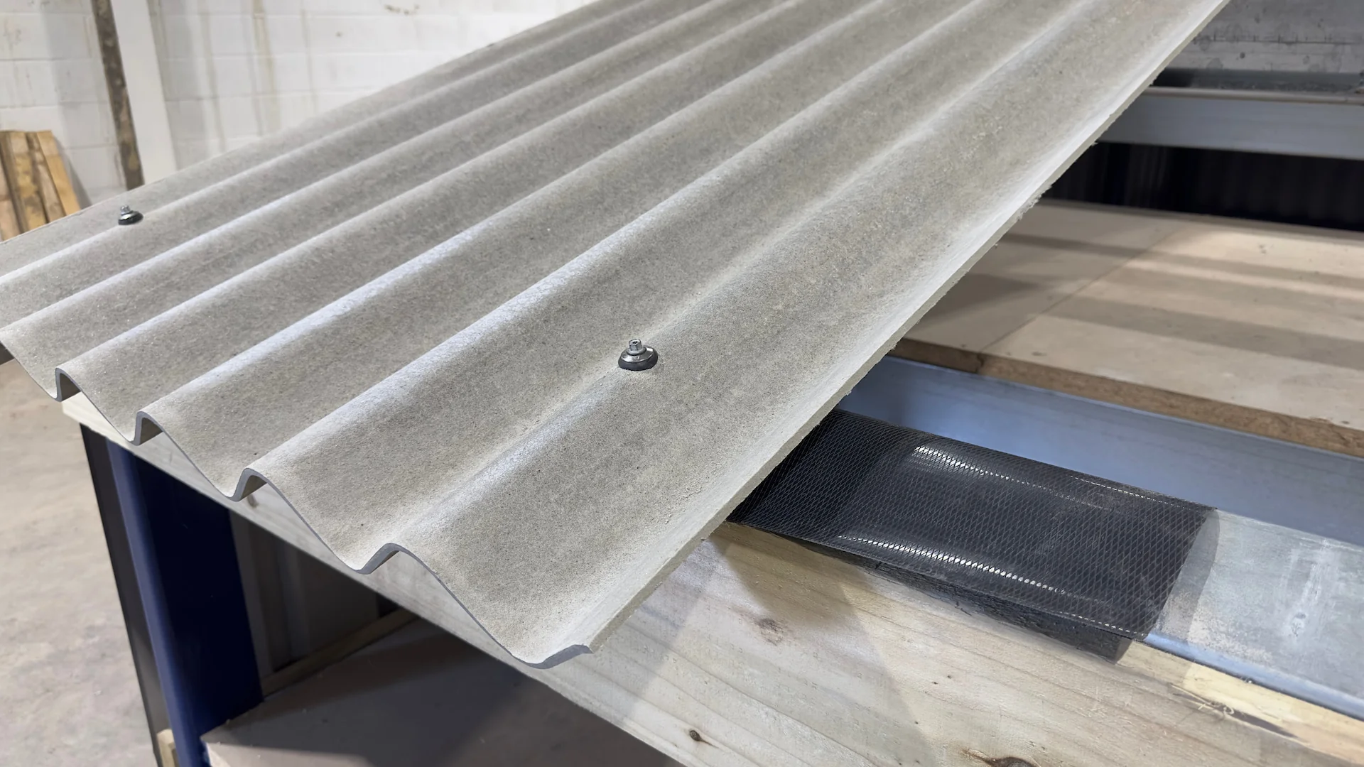 Fibre Cement Roof Spaced Sheet Big 6 Natural Grey - Image 3