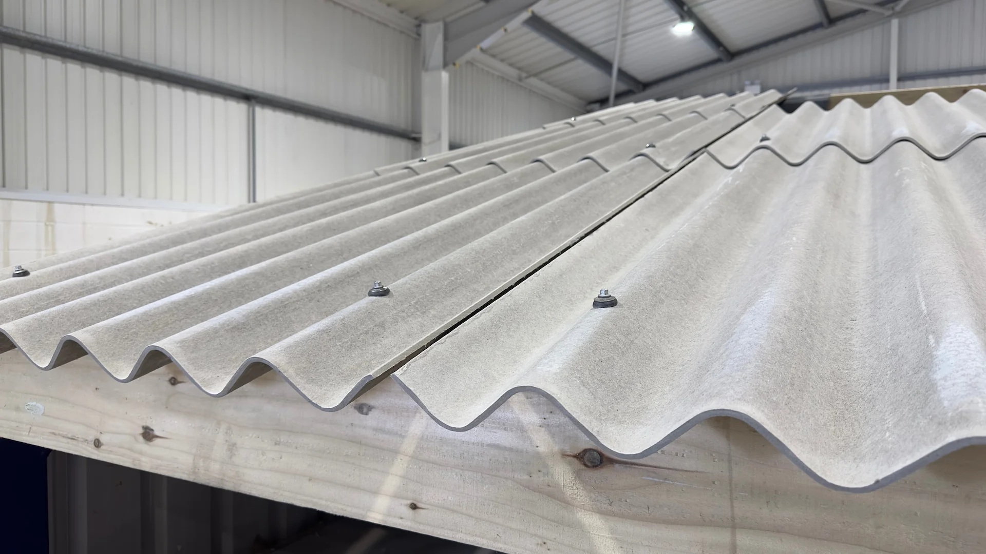 Fibre Cement Roof Spaced Sheet Big 6 Natural Grey - Image 4