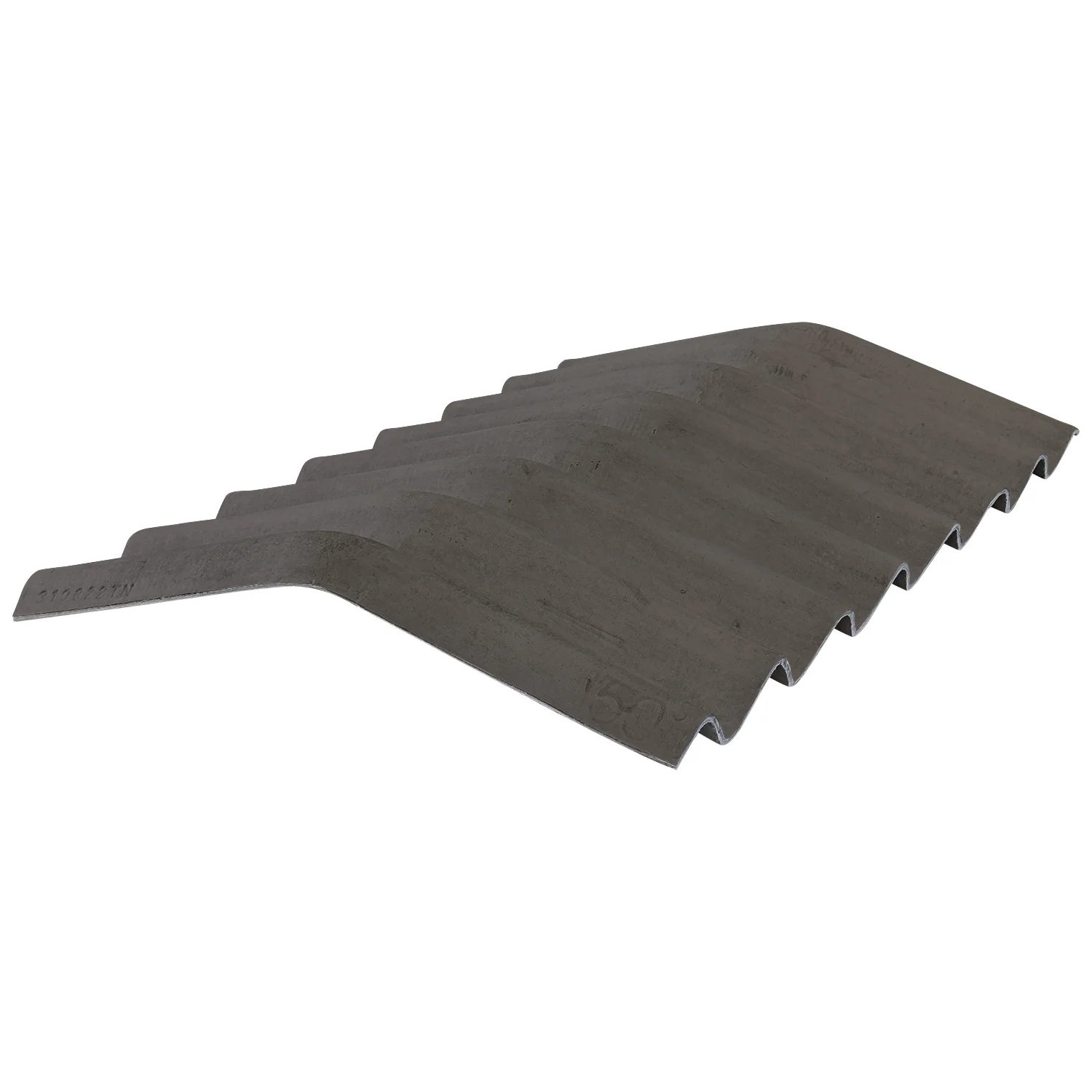 Cranked Crown Big 6 Fibre Cement Ridge Beaver Brown