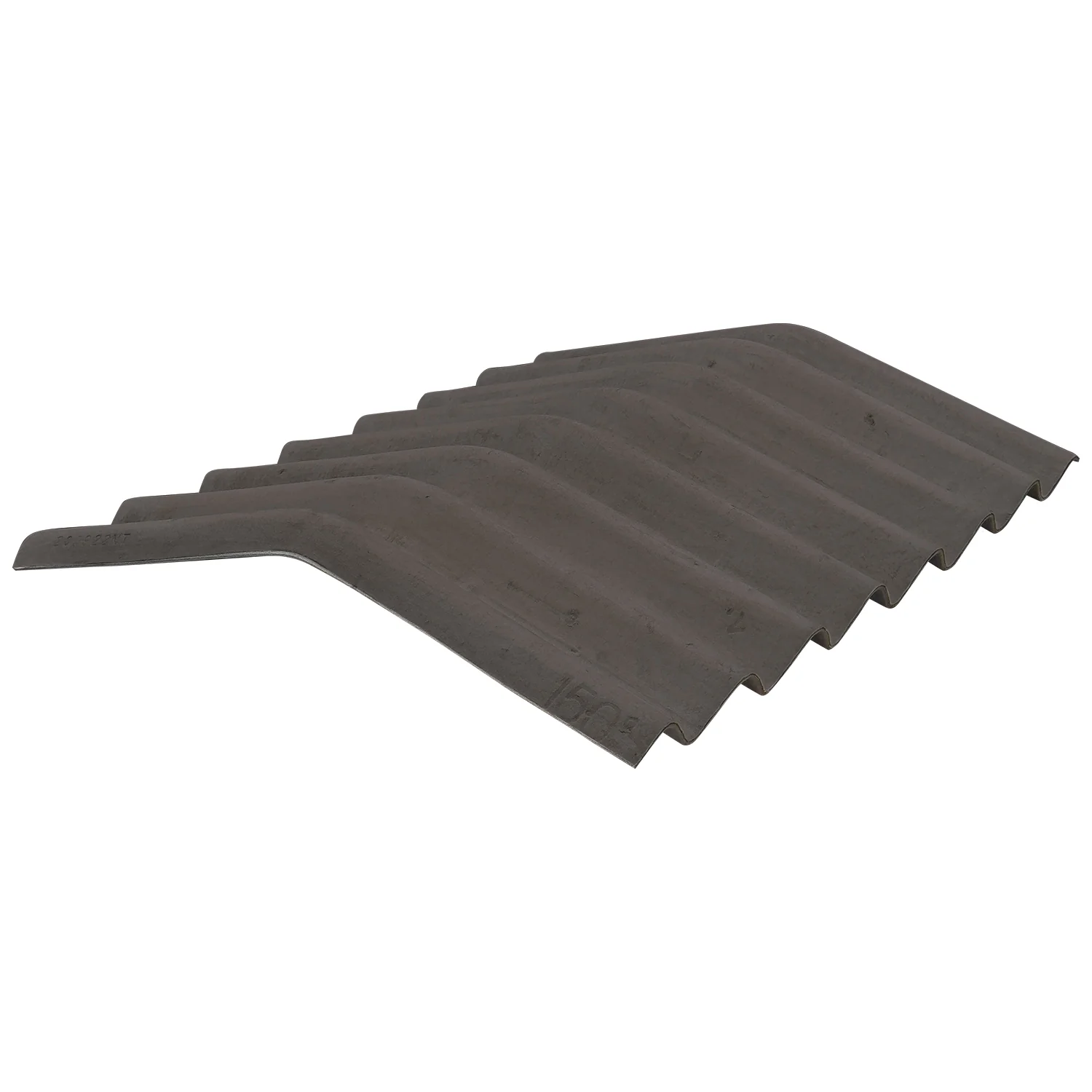 Cranked Crown Big 6 Fibre Cement Ridge Beaver Brown - Image 2