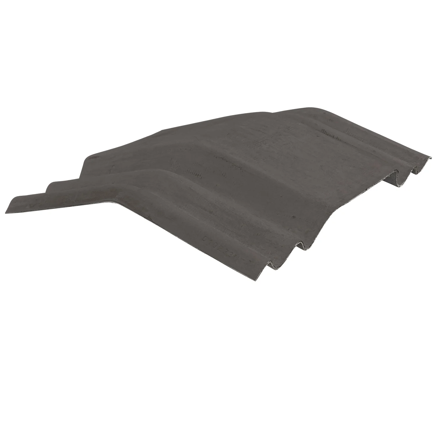 Vented Big 6 Fibre Cement Ridge Beaver Brown - Image 2