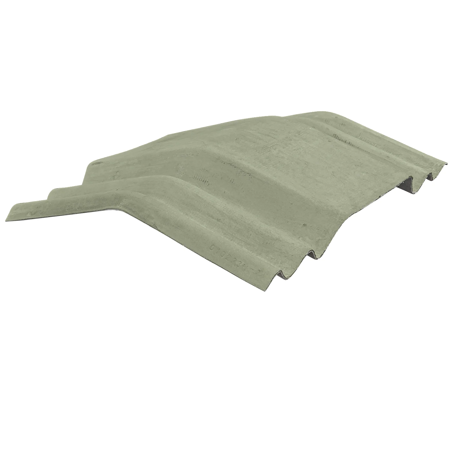 Vented Big 6 Fibre Cement Ridge Moorland Green - Image 2