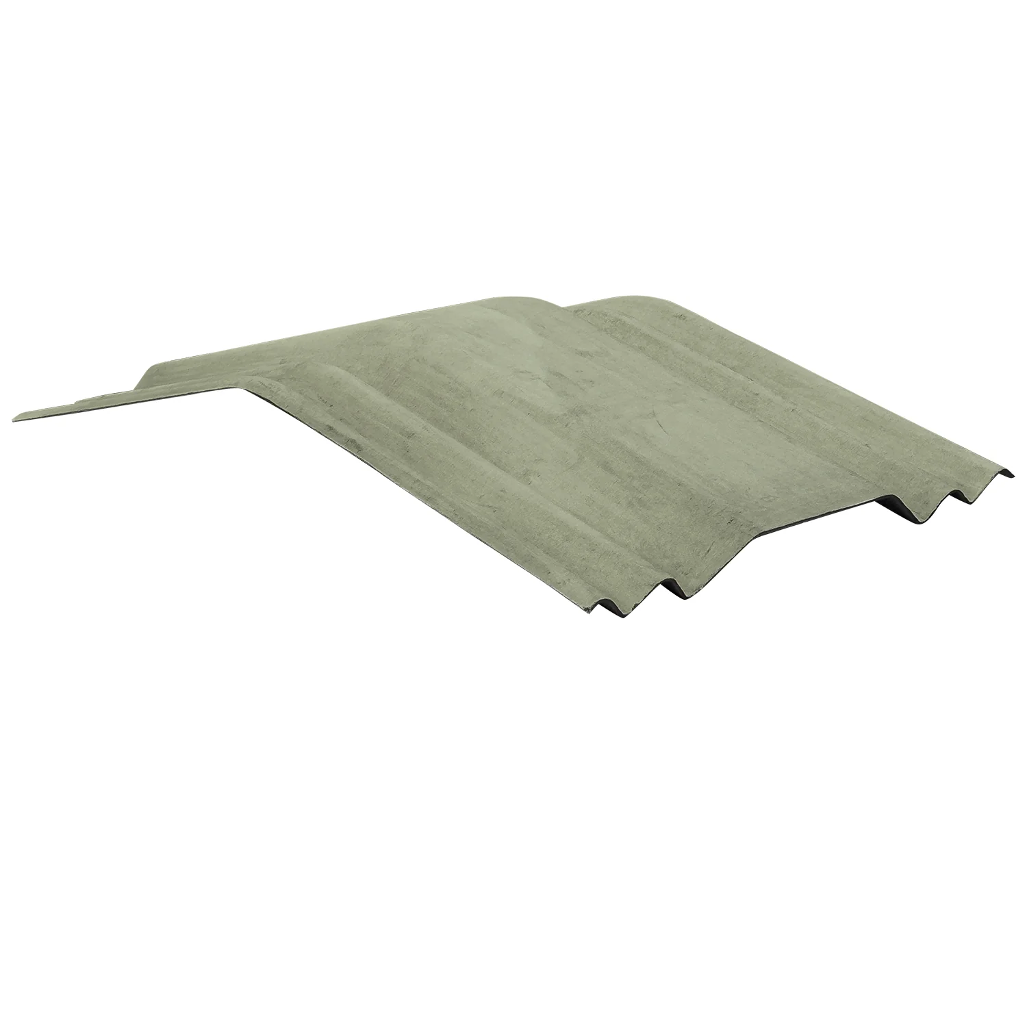 Vented Big 6 Fibre Cement Ridge Moorland Green - Image 3