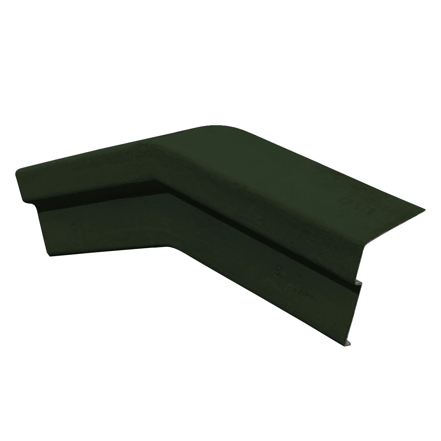 Cranked Vergeline Fibre Cement Barge Juniper Green