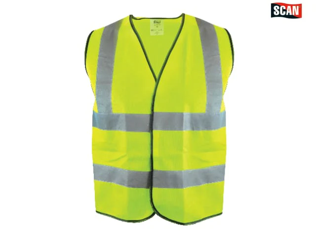 Hi-Vis Waistcoat Yellow - Medium
