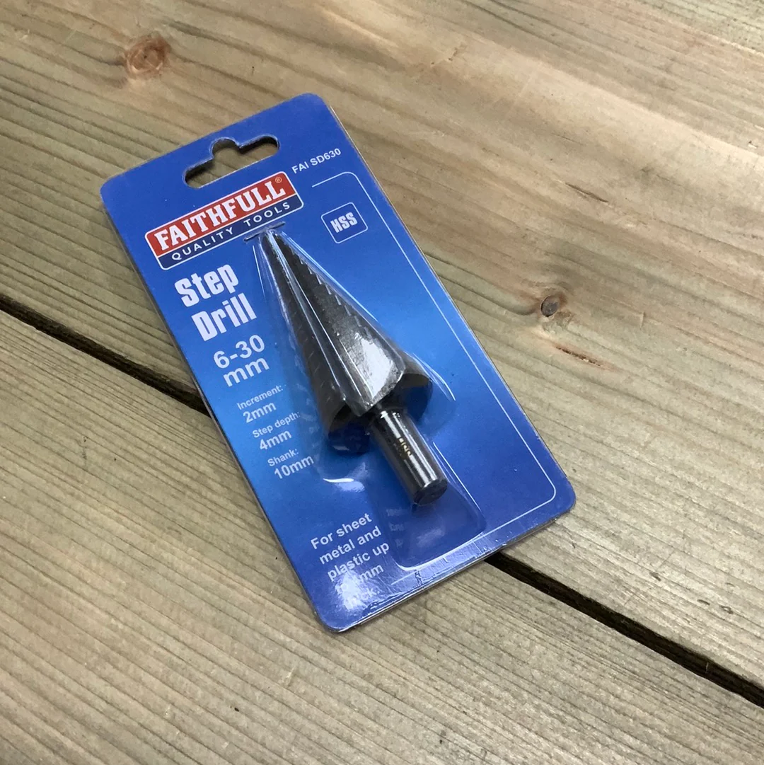 HSS Step Drill 6mm to 30mm