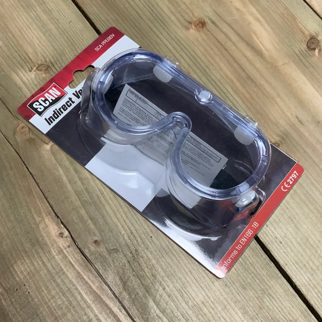 Indirect Vent Safety Goggles