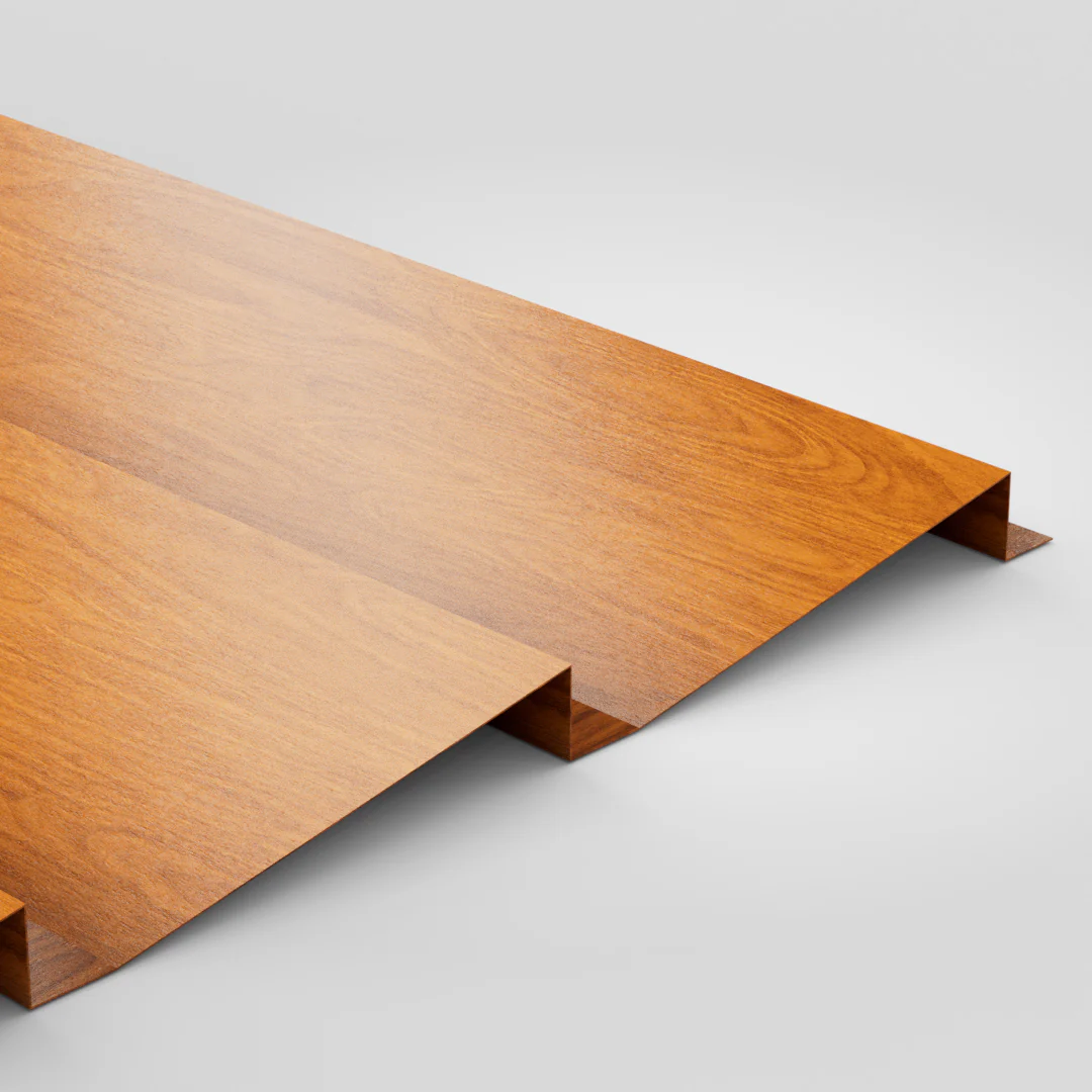 3m Steel Woodgrain Wall Cladding Panel - Image 3