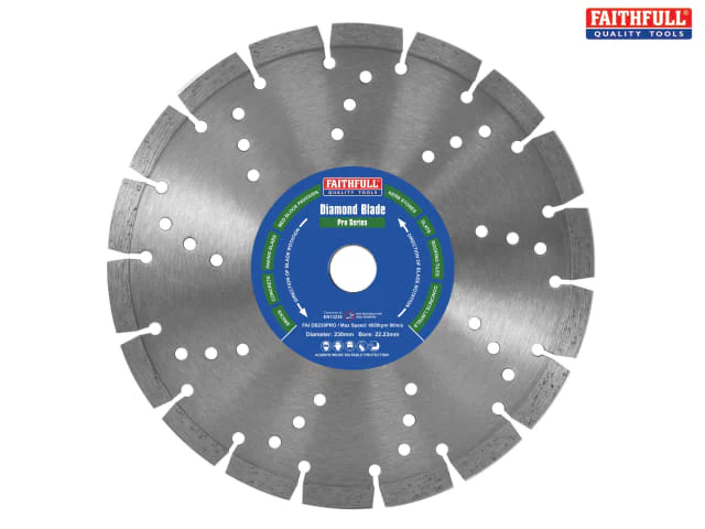 Prof Diamond Blade 230mm x 22mm