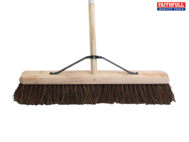 Stiff Bass Broom 24in + Handle and stay
