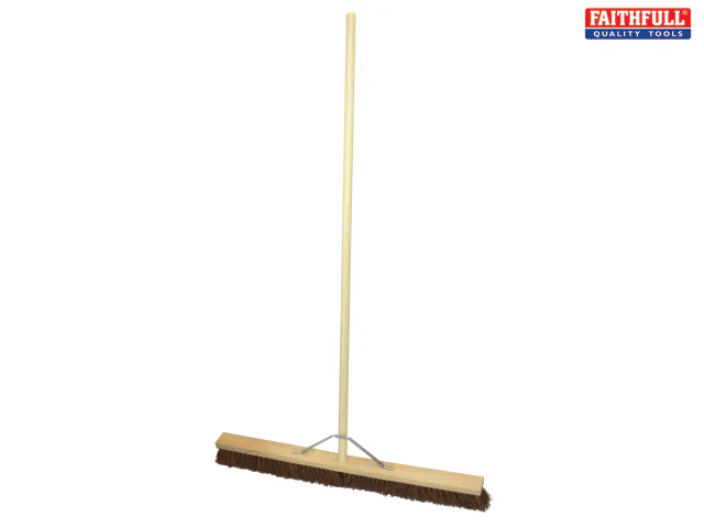 Stiff Bass Broom 36in + Handle and stay