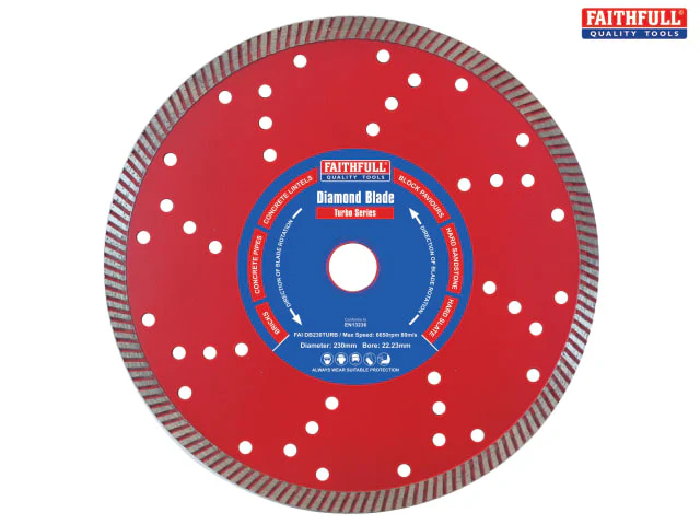 Turbo Cut Diamond Blade 230mm x 20mm